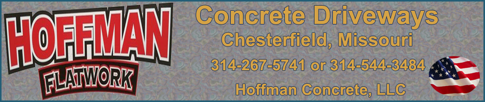 Concrete Driveways Chesterfield, Missouri